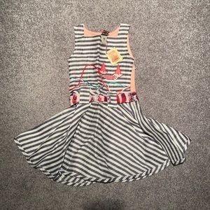 NWT Save the Queen Striped 4T Dress